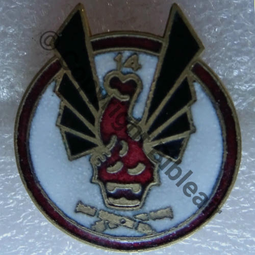 BATTERIE AIR No14  14e Gpt de DAT  SM Bol Dos lisse irreg Src.cartonsenna 400EurInv 